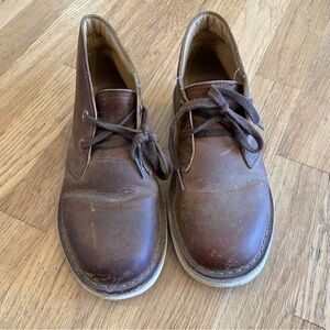 Clarks Leather Desert Boots Size 12